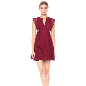 BCBGMax Azria Women's Lydia Knit Lace Dress